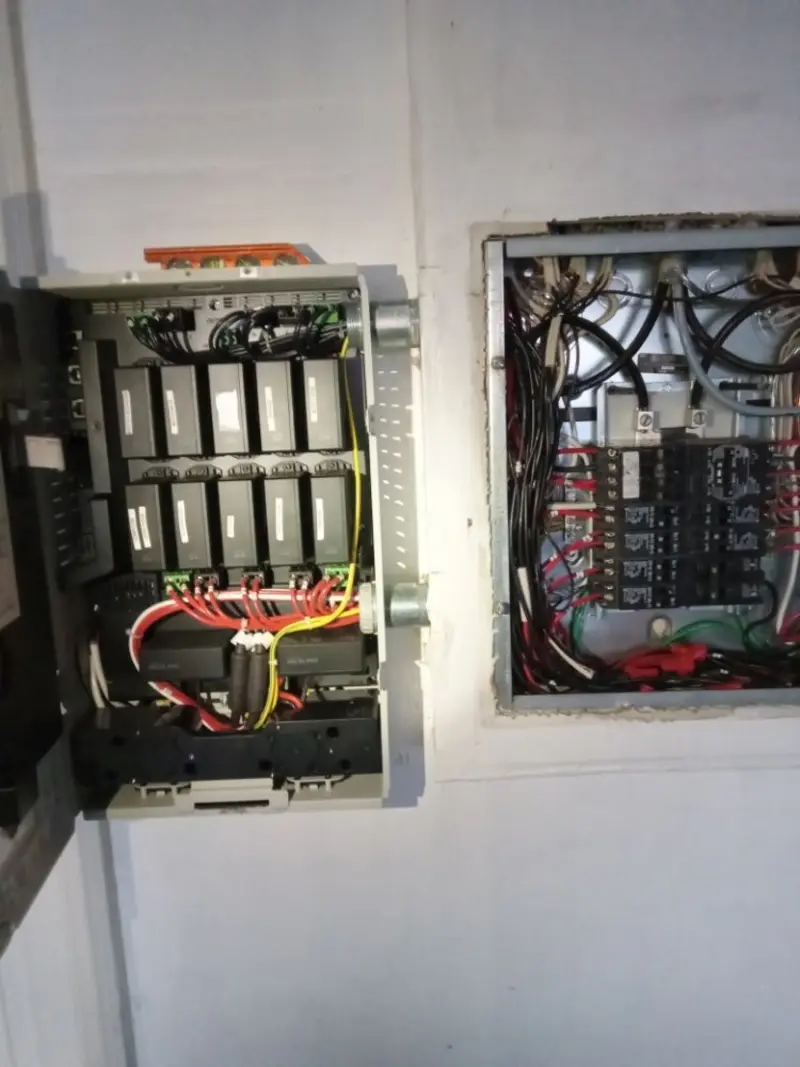Electrical panel upgrade completed for Indoor Lighting Installation in Smyrna